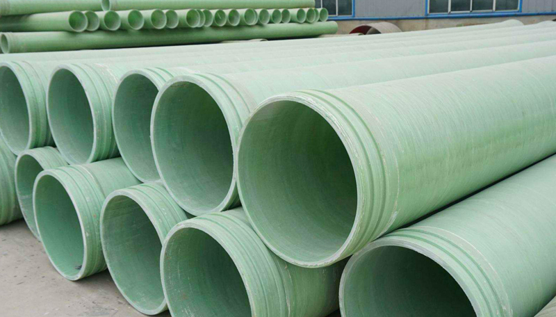 What are the pressure test requirements for FRP pipes